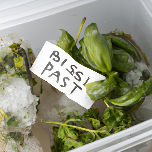 How to Preserve Basil for Future Use: Freeze It!