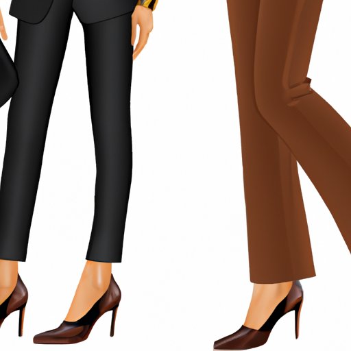 Creating a cohesive look: how to coordinate brown shoes with black pants