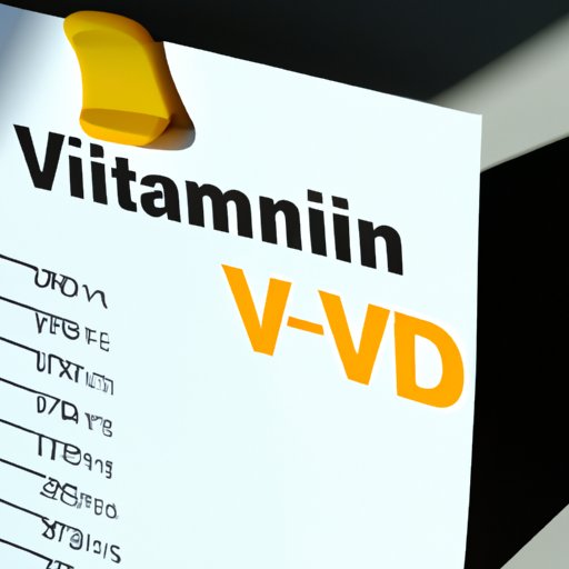 IV. Vitamin D and Mental Health