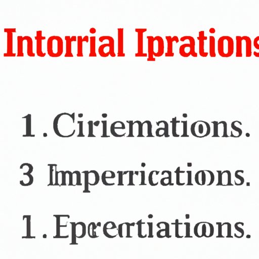 III. Importance of Proper Citations