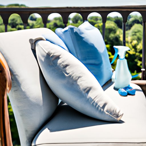 From Musty to Marvelous: How to Clean Your Outdoor Cushions in a Breeze