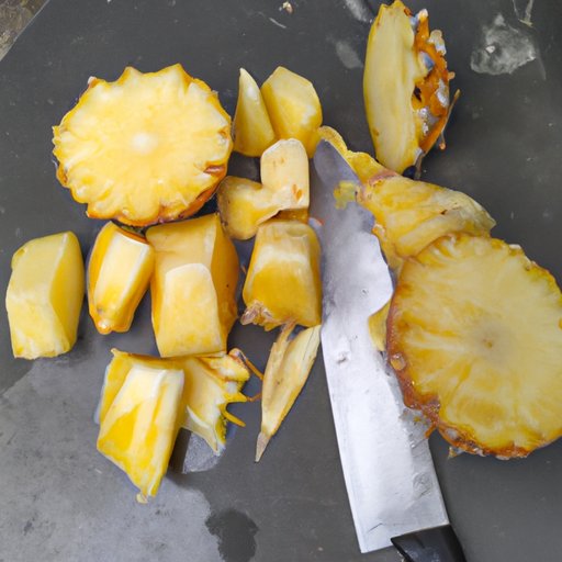 How to Avoid Wastage While Cutting Pineapple