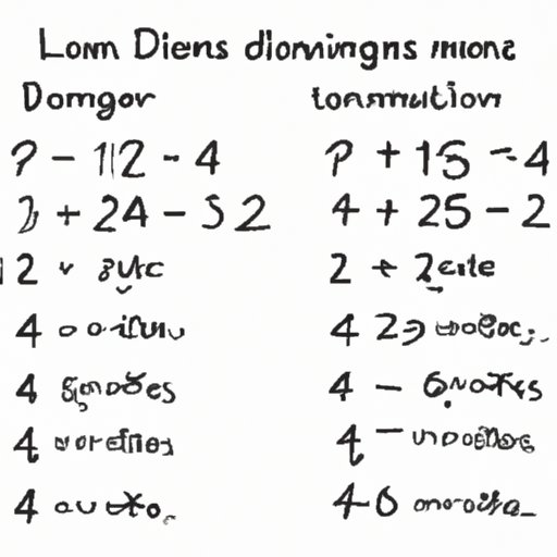 The Common Mistakes People Make When Doing Long Division