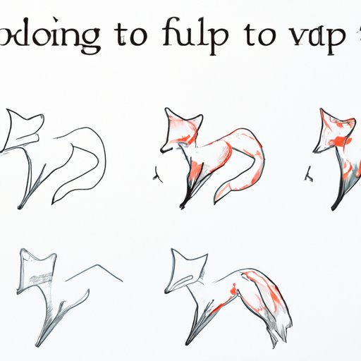 VI. Tutorial on Drawing a Fox in Motion