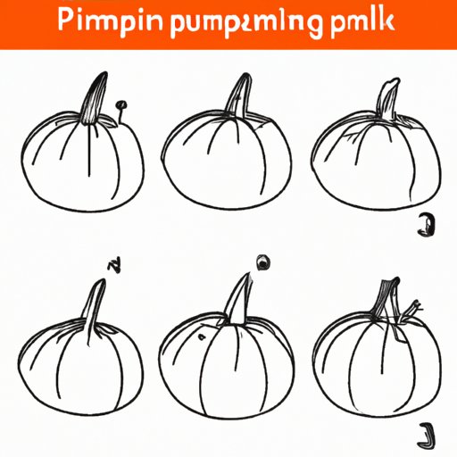 II. 5 Simple Steps to Draw a Pumpkin for Beginners