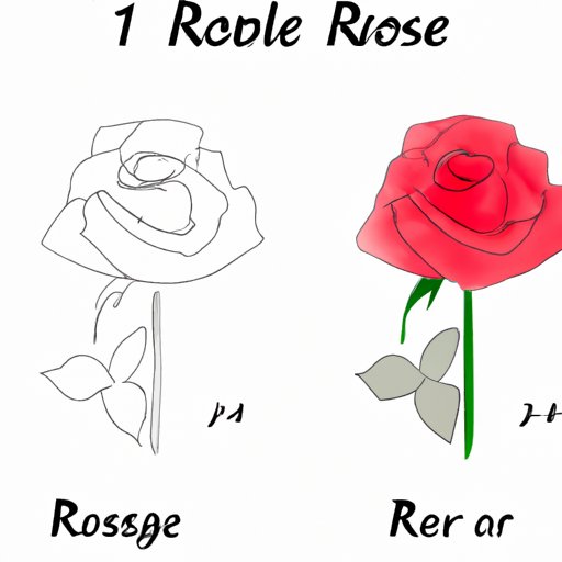 II. 10 Simple Steps to Draw a Realistic Rose