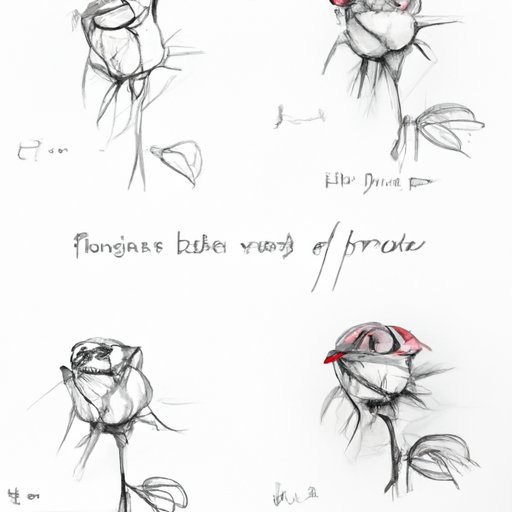 IV. From Sketch to Masterpiece: Tips on How to Draw a Beautiful Rose