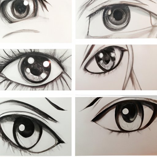 IV. Mastering the Art of Anime Eye Drawing: From Sketch to Finished Product