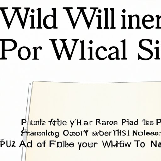 II. 5 Easy Steps to Finding a Will in Public Records Without Spending a Dime