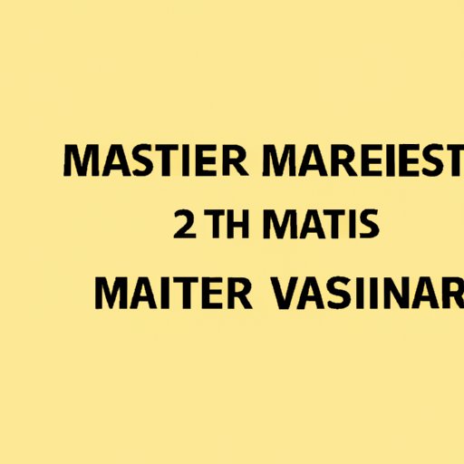 III. Master the Math: How to Find Variance Like a Pro