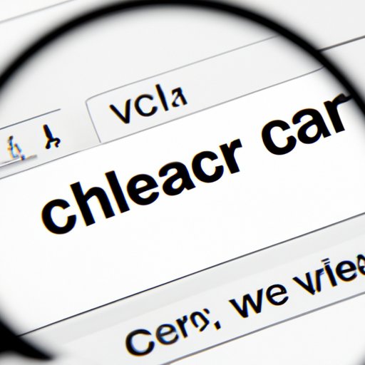 V. Clear Cache and Browsing History of Web Browser