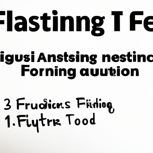 VII. Troubleshooting Intermittent Fasting: How to Deal with Common Challenges