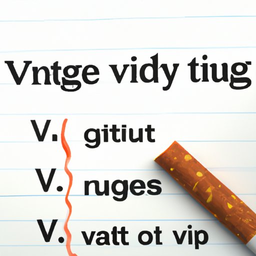 VI. Quit Smoking to Lower Triglycerides