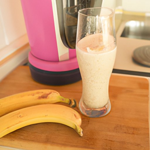 VII. Making a Banana Smoothie with Only 3 Ingredients