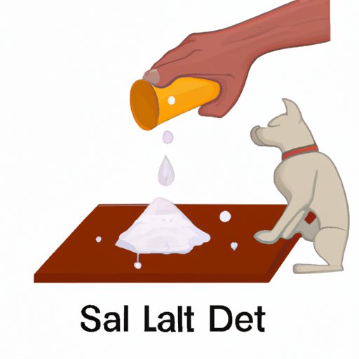 III. Method 2: Using salt to make a dog vomit