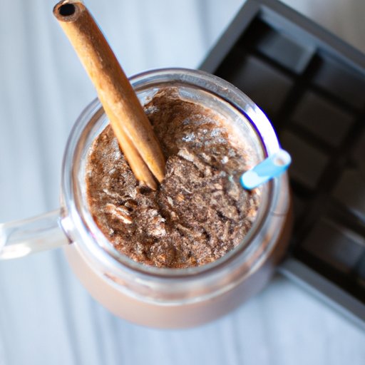 How to make an indulgent chocolate milkshake in under 5 minutes