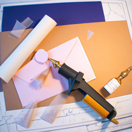 VIII. Surprising Uses for a Glue Gun: Crafting Envelopes with a Glue Gun and Wax Seal