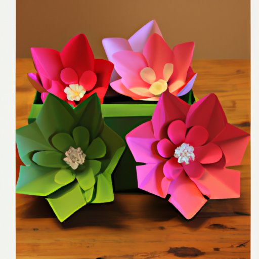 VI. Upcycling with Paper Flowers