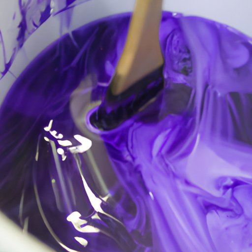 II. Making Purple Paint at Home