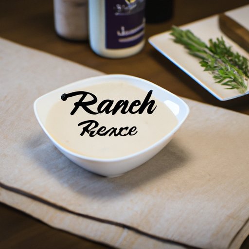 III. From Scratch: Creating Your Own Perfect Ranch Dressing Recipe