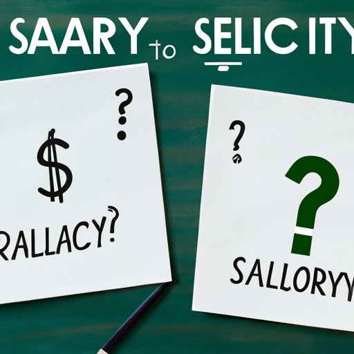 Negotiating Your Salary: What to Say and When to Say It