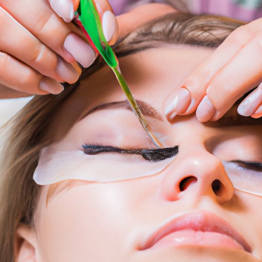 IV. Using Oil to Remove Eyelash Extensions