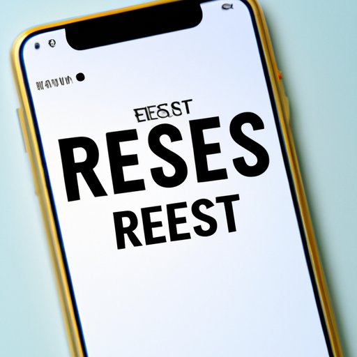 Common Reasons to Reset Your iPhone and How to Do It Safely