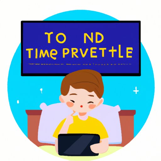 VII. Avoid Screen Time Before Bed