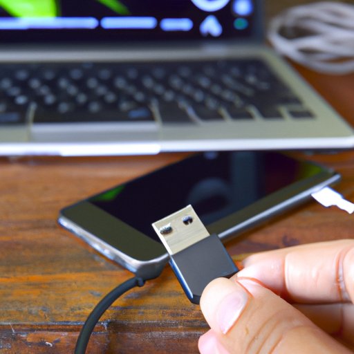 Using a USB Cable to Transfer Pictures from iPhone to Computer