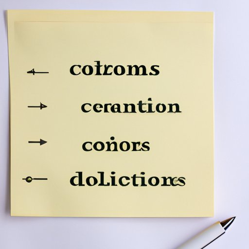 How to Use Colons to Direct and Organize Your Thoughts on Paper