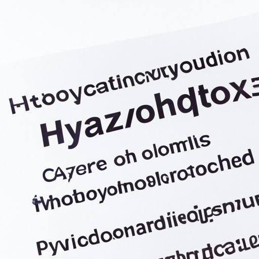  Medications to Avoid When Taking Hydroxyzine