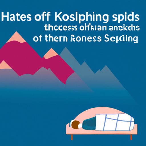 The Science of Sleeping at High Altitudes: Exploring the Risks and Benefits