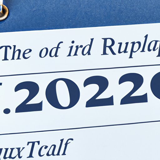 III. Key Dates for Filing Your 2023 Tax Return